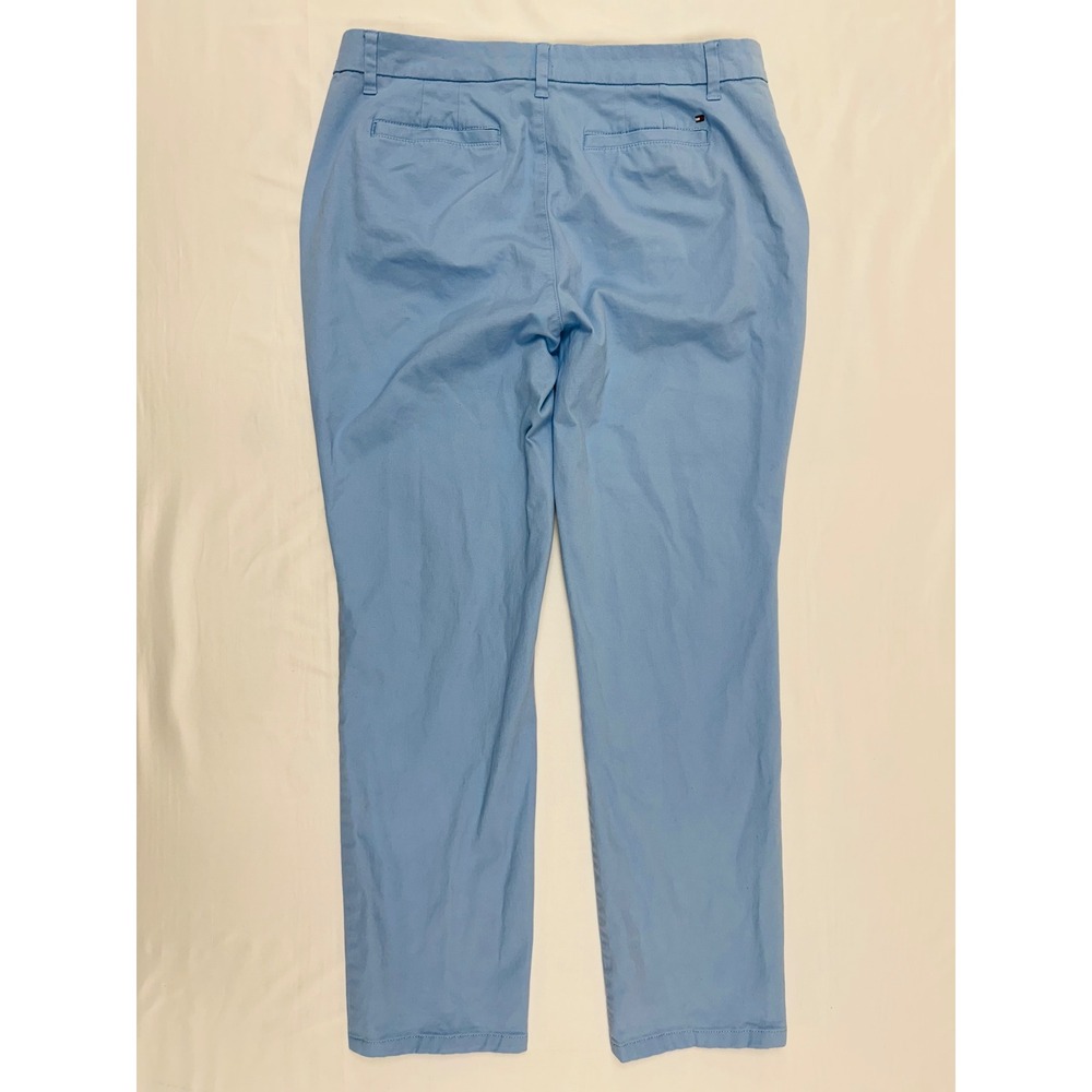 Tommy Hilfiger Women's Light Blue Chino Pants Size 10 - Picture 6 of 8